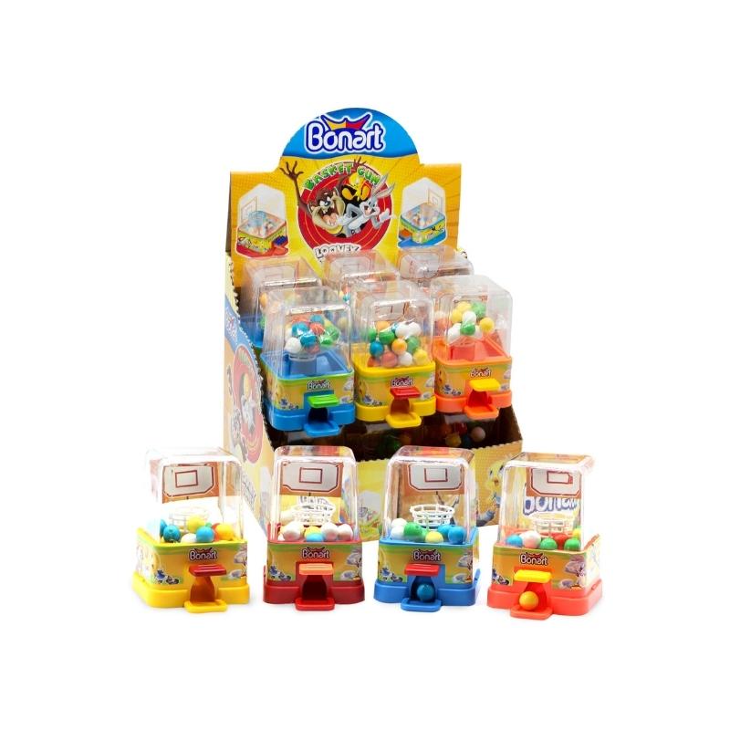 Bonart Lt Basketball Toy With Dragee Gum (24 G) - Aytac Foods