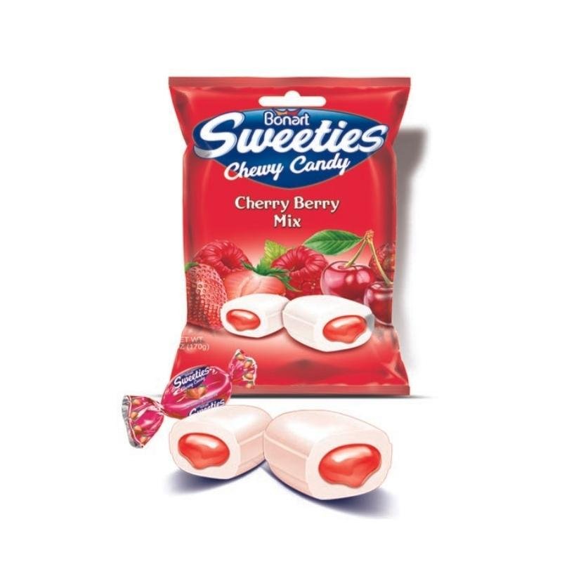 Bonart Sweeties Cherry Berry Mix (Damla) Bag (70G) - Aytac Foods