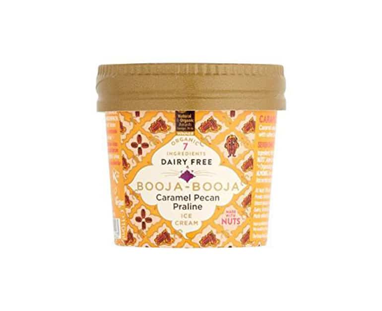 Booja Organic Caramel Pecan Praline Ice Cream (110ml) - Aytac Foods