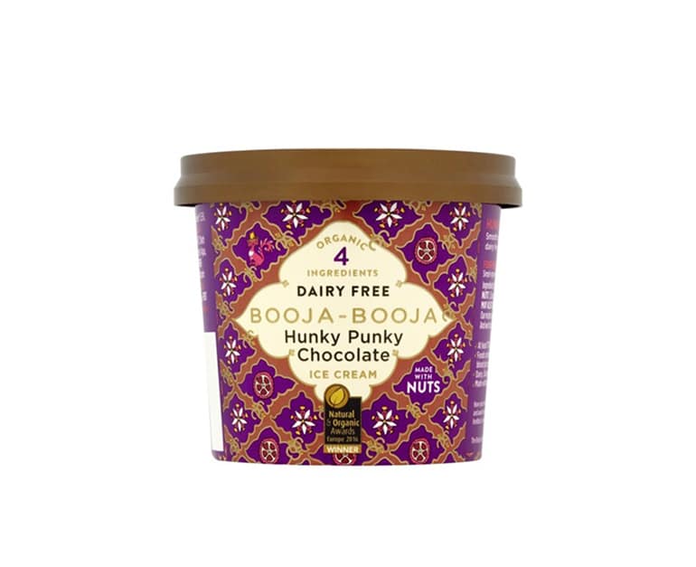 Booja Organic Hunky Punky Chocolate Ice Cream (110ml) - Aytac Foods