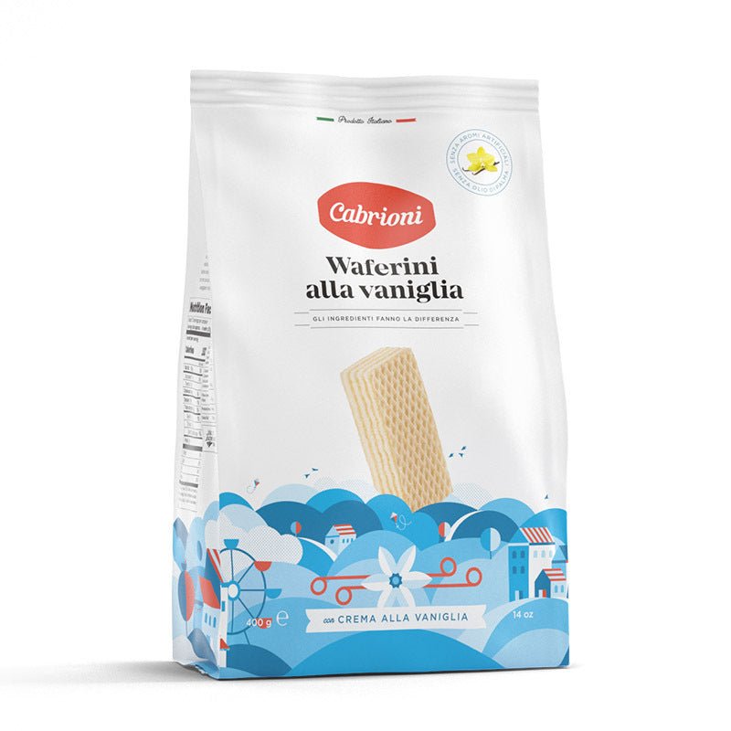 Cabrioni Waferini Vaniglia (400G) - Aytac Foods