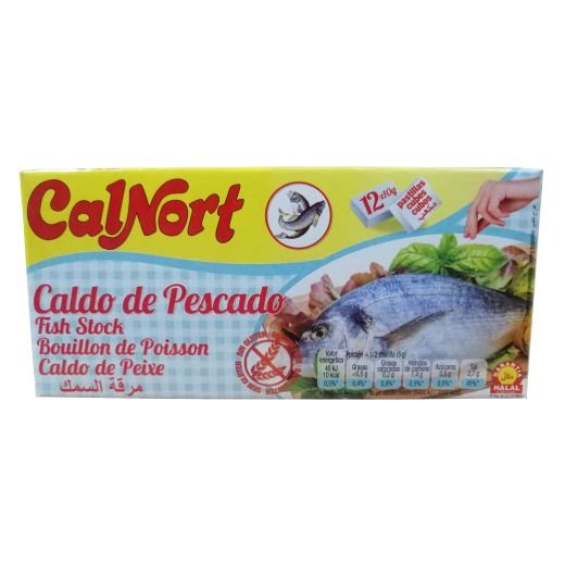 Calnort Bouillon (12) Cubes Fish (12 CUBES) - Aytac Foods