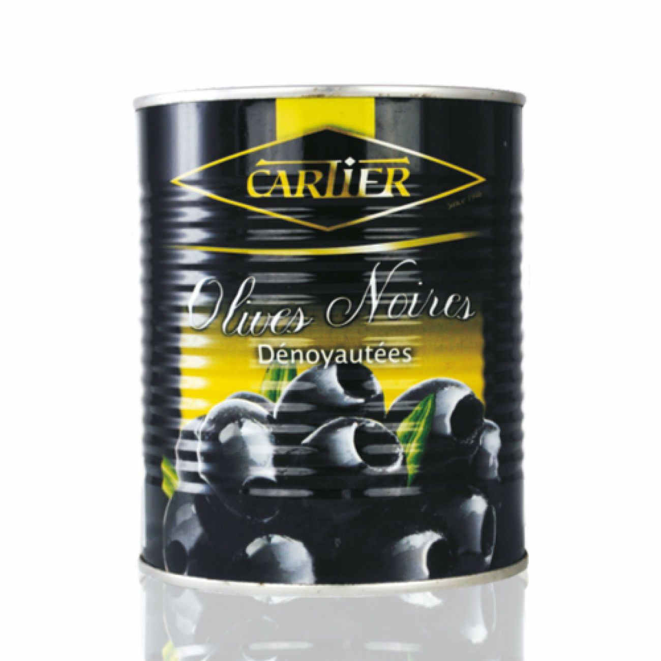 Cartier Black Pitted Olives (5KG) - Aytac Foods