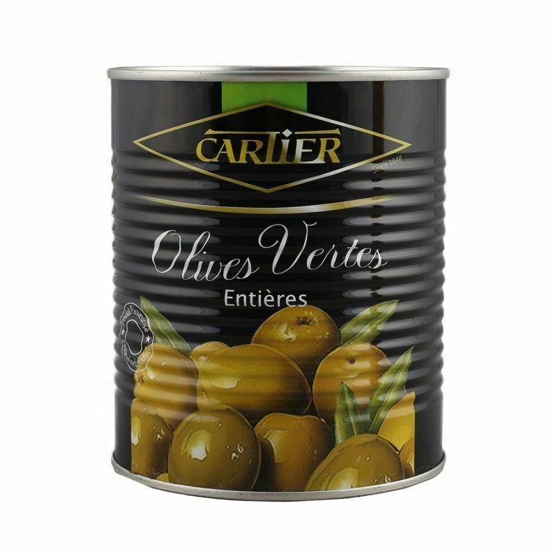 Cartier Green Cracked Olives (1KG) - Aytac Foods