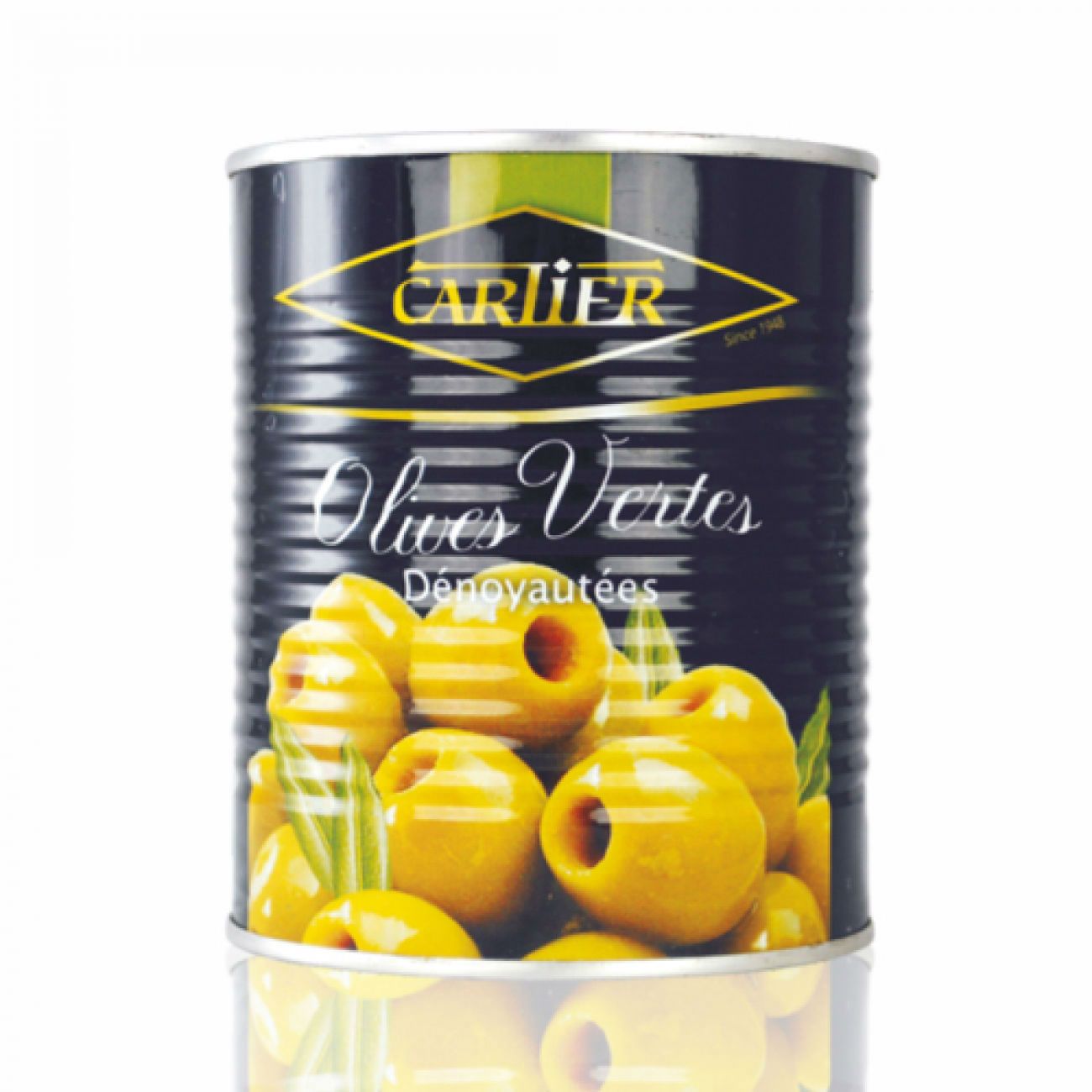 Cartier Green Pitted Olives (5KG) - Aytac Foods