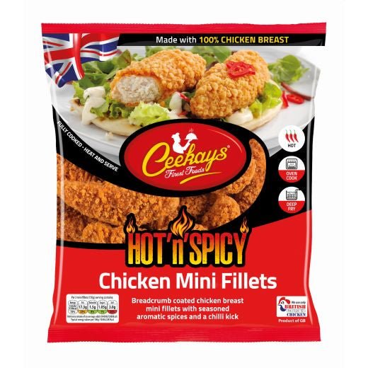 Ceekays Hot N Spicy Mini Fillets (500G) - Aytac Foods