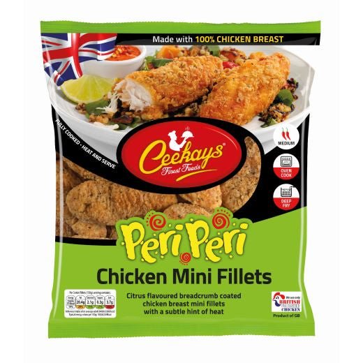 Ceekays Peri Peri Mini Fillets (500G) - Aytac Foods