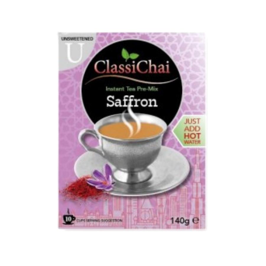 Classi Chai Saffron Chai Unsweetened (140G) - Aytac Foods