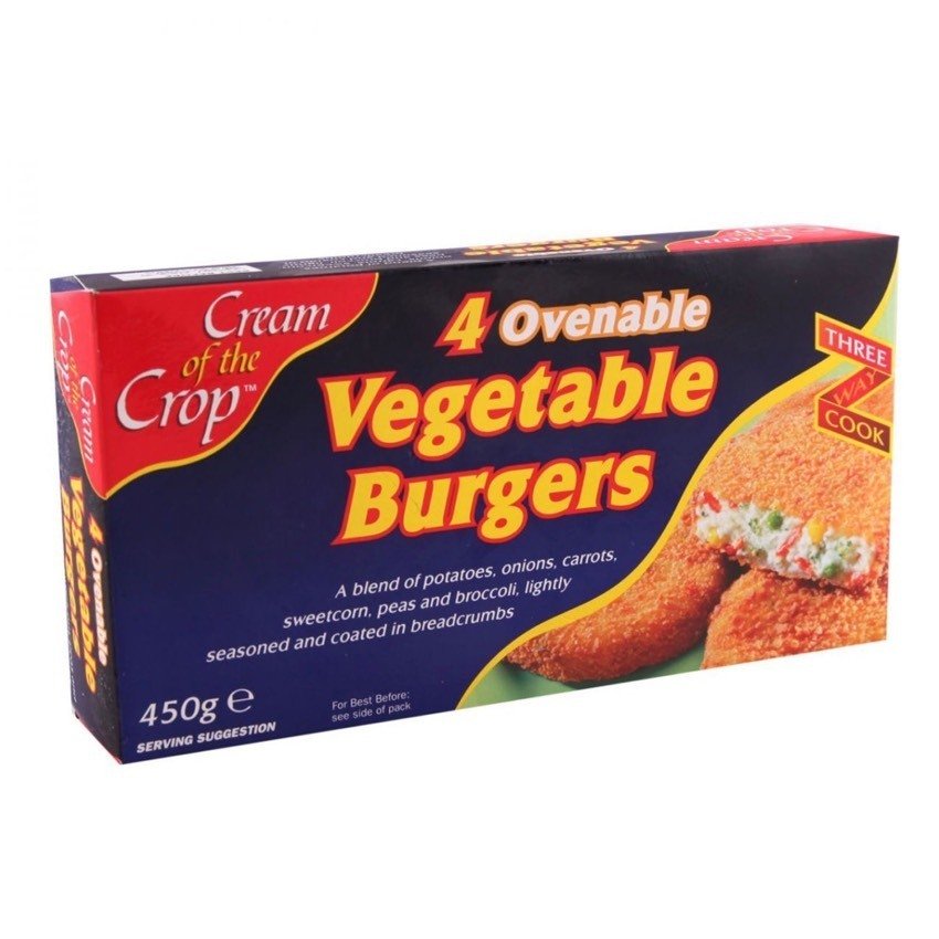 C.o.c Vegetable Burger (450G) - Aytac Foods