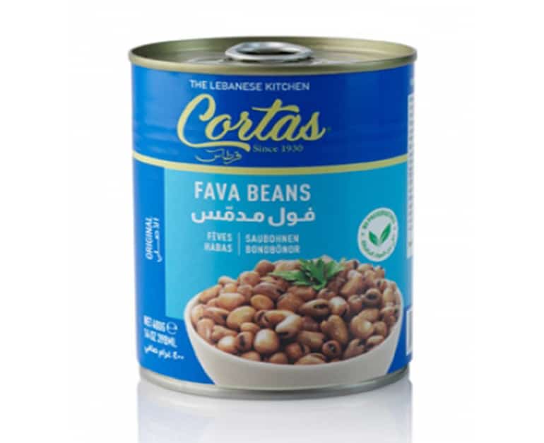Cortas Foul Medam Cooked Fava Beans (850G) - Aytac Foods