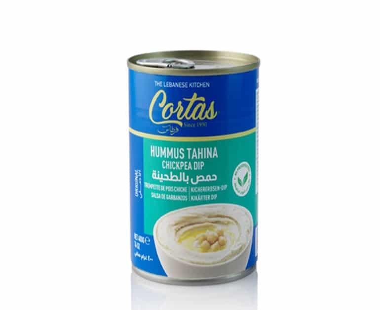 Cortas Hummos Tahina Chick Pea Dip 185G - Aytac Foods