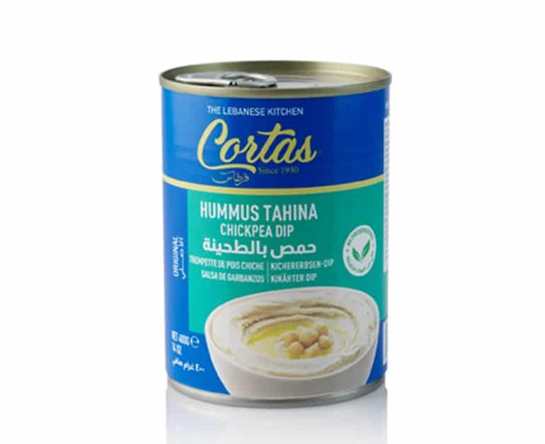 Cortas Hummos Tahina Chick Pea Dip (400G) - Aytac Foods