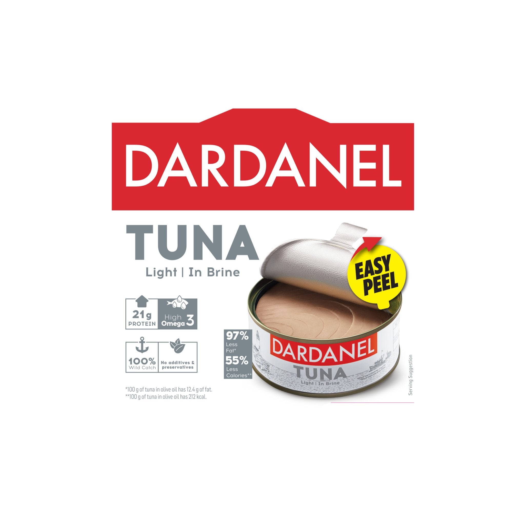 Dardanel Tuna Light in Brine (140G) - Aytac Foods