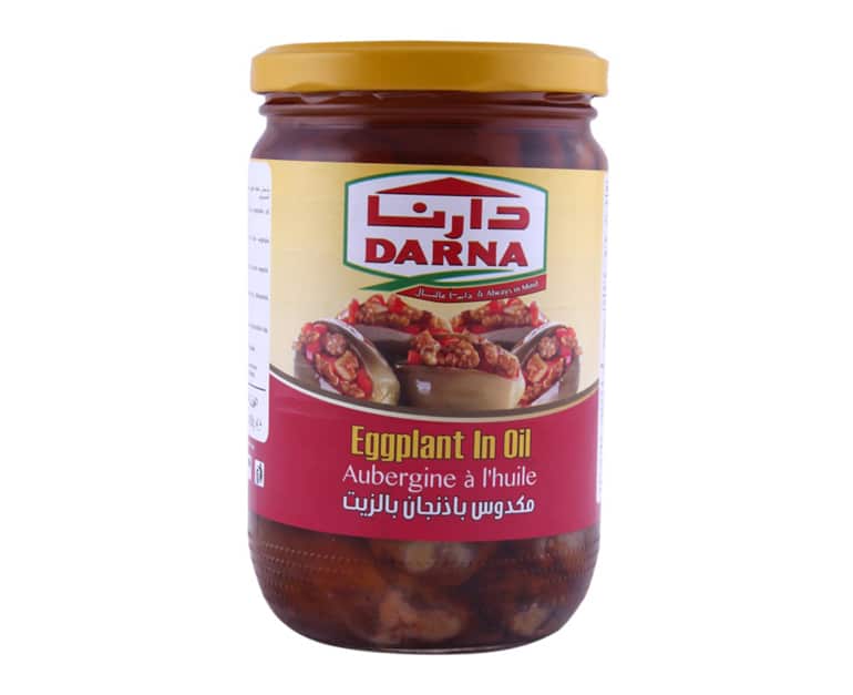 Darna Eggplant In Oil (600G) - Aytac Foods
