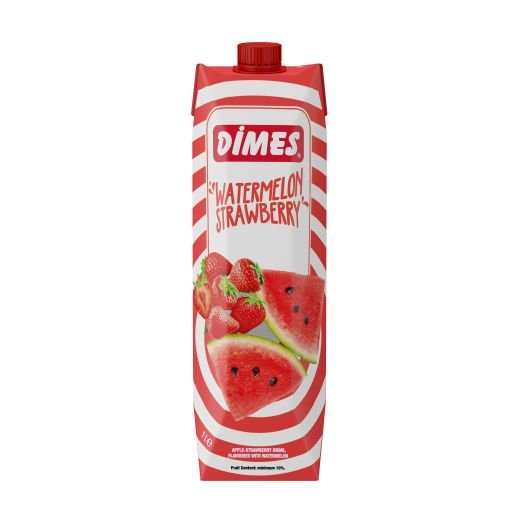 Dimes Watermelon & Strawberry Drink (1L) - Aytac Foods