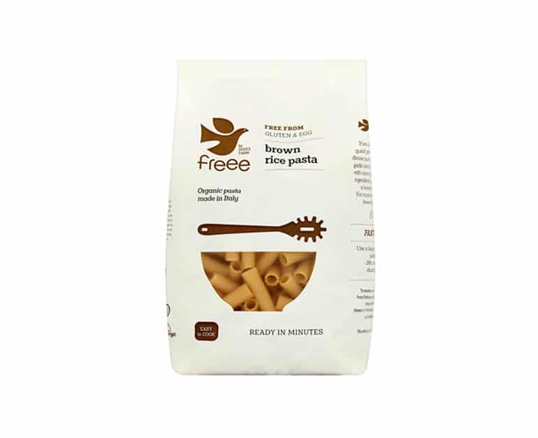 Doves Farm Organic Brown Rice Pasta Fusilli Gluten Free (500G) - Aytac Foods