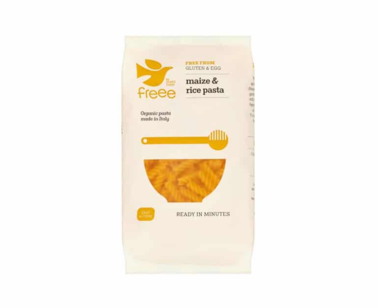 Doves Farm Organic Maize & Rice Fusulli Pasta Gluten Free (500G) - Aytac Foods