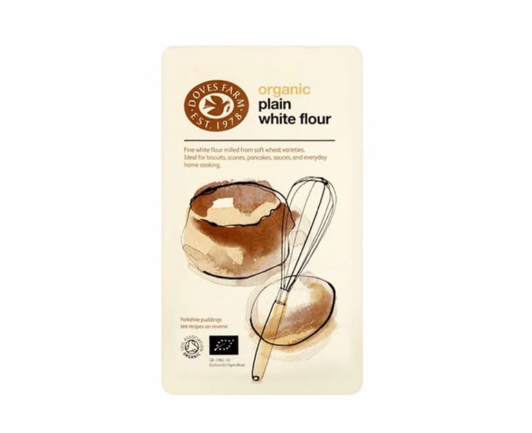 Doves Farm Organic Plain White Flour (1KG) - Aytac Foods