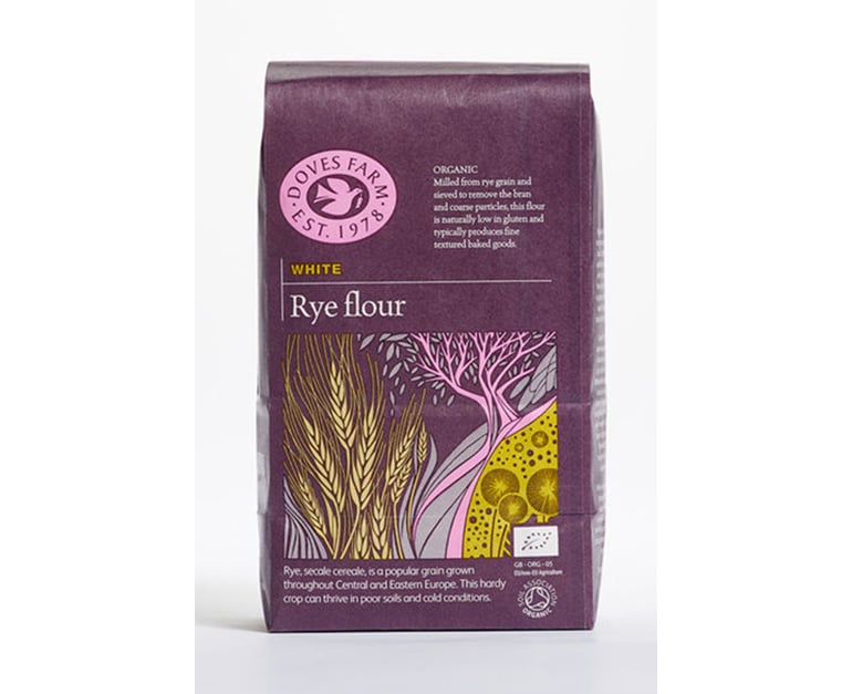 Doves Farm Organic White Rye Flour (1KG) - Aytac Foods