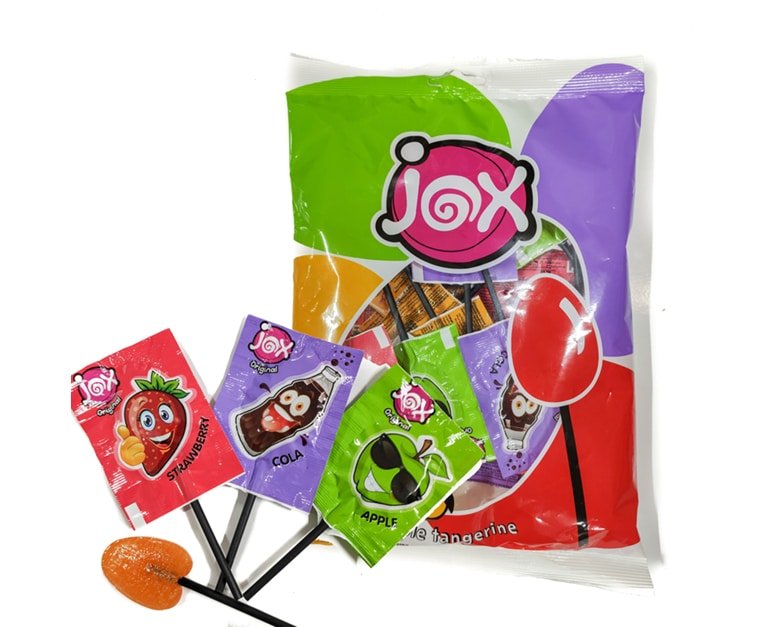 Durukan Jox Flat Classic Lollipop (8 gr X 20 pcs) - Aytac Foods