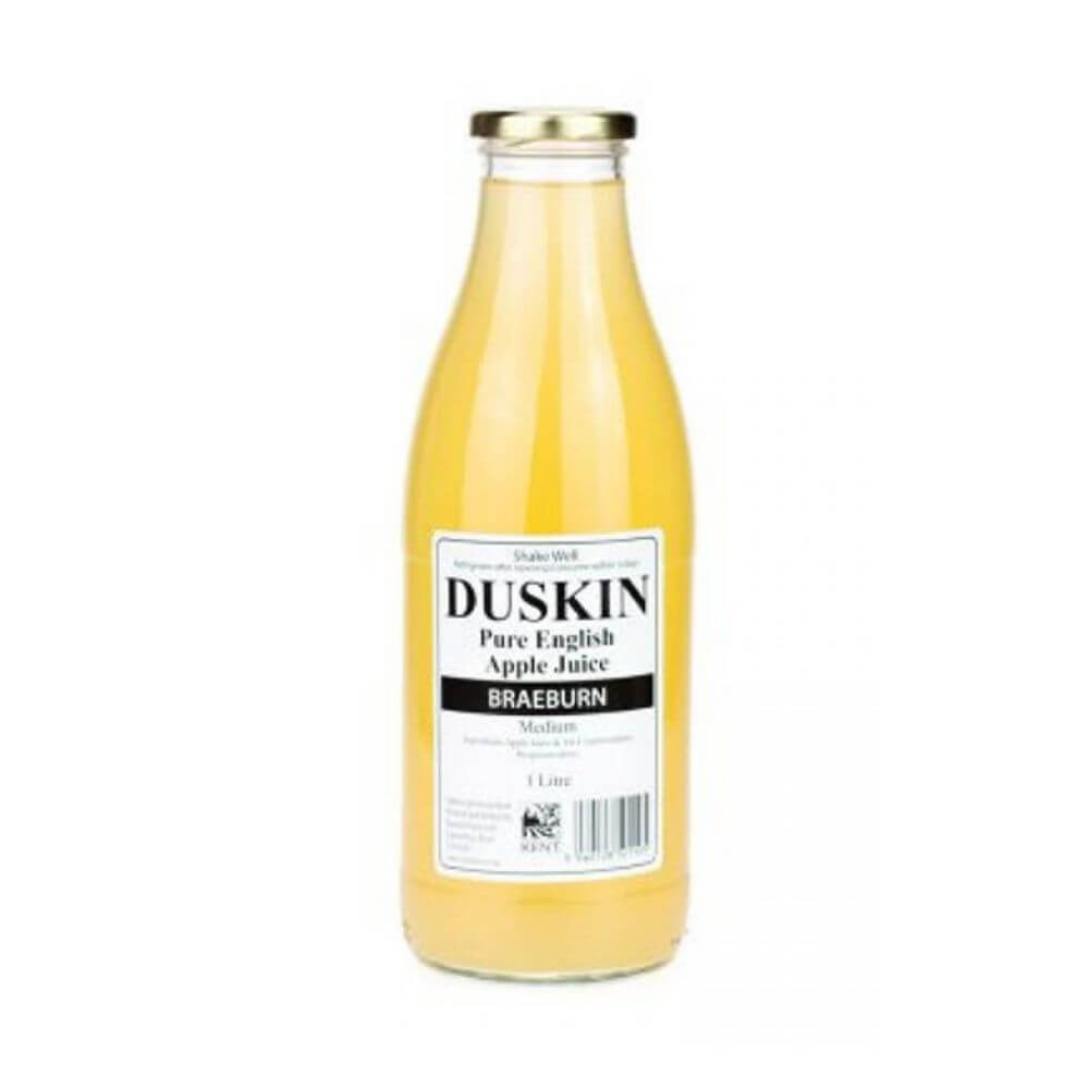 Duskin Natural Braeburn Apple Juice (1L) - Aytac Foods