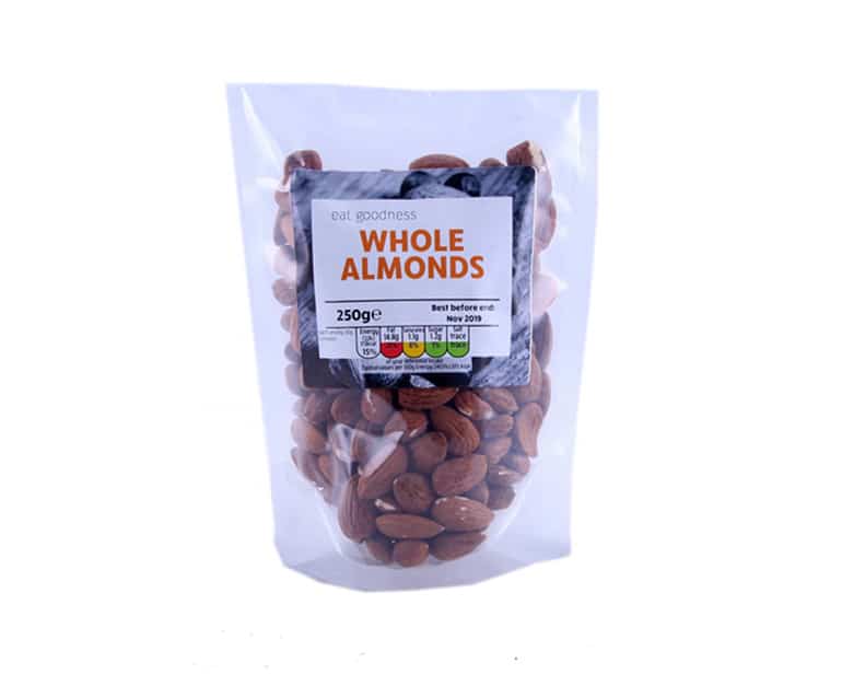 Eat Goodness Almonds Whole (Usa) (250G) - Aytac Foods