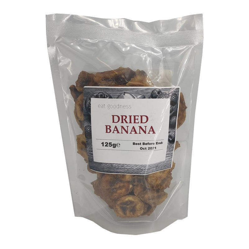 Eat Goodness Dried Banana (125G) - Aytac Foods