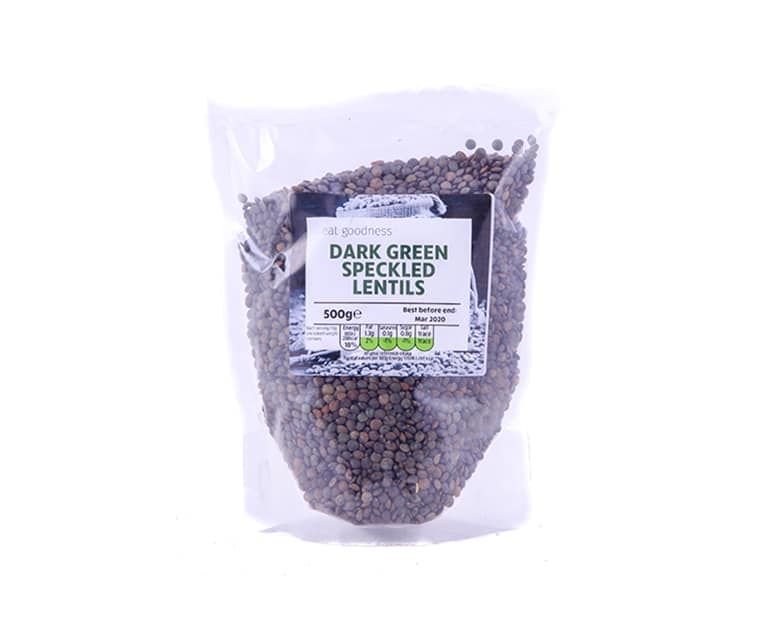 Eat Goodness Green Lentils (500G) - Aytac Foods