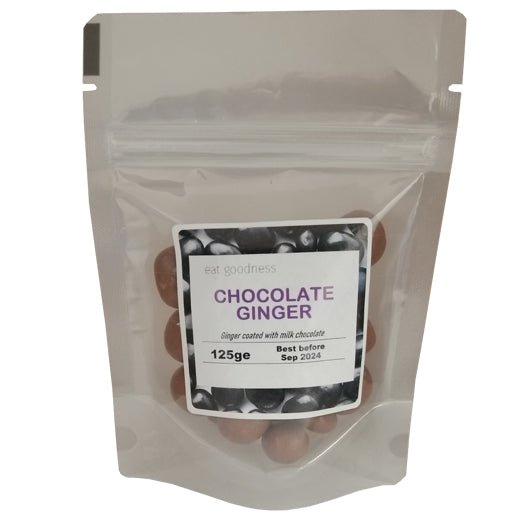 Eat Goodness Milk Chocolate Ginger - 125GR - Aytac Foods