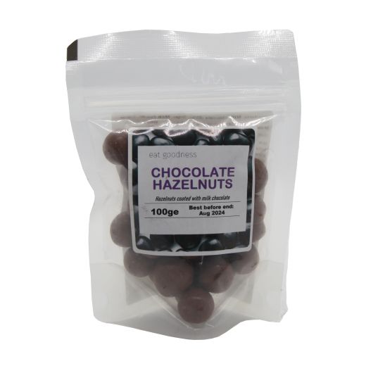 Eat Goodness Milk Chocolate Hazelnuts - 100GR - Aytac Foods