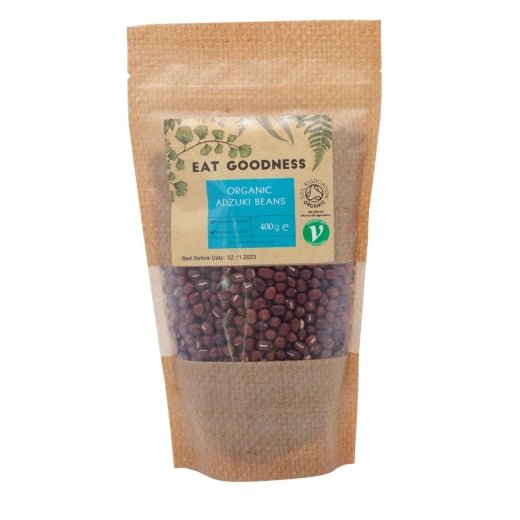 Eat Goodness Organic Adzuki Beans - 400GR - Aytac Foods