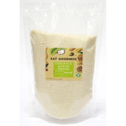 Eat Goodness Organic Almond Ground - 600GR - Aytac Foods