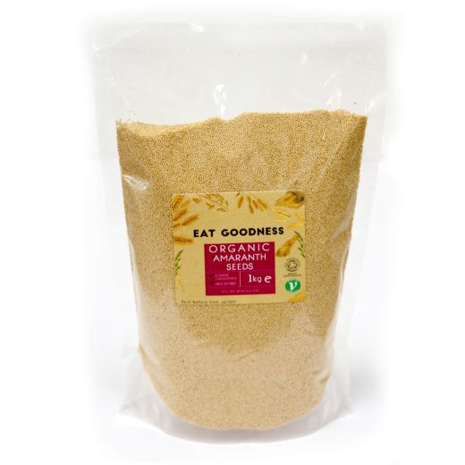 Eat Goodness Organic Amaranth Grains - 1KG - Aytac Foods