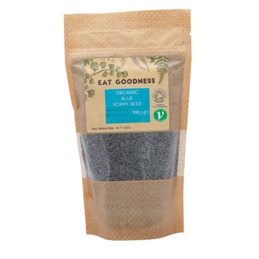 Eat Goodness Organic Blue Poppy Seeds - 300GR - Aytac Foods