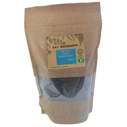 Eat Goodness Organic Blue Poppy Seeds - 800GR - Aytac Foods
