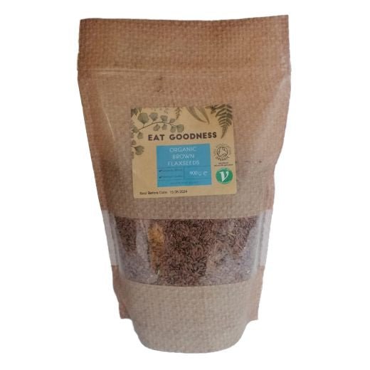 Eat Goodness Organic Brown Flax Seed - 900GR - Aytac Foods