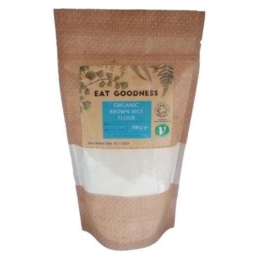 Eat Goodness Organic Brown Rice Flour - 300GR - Aytac Foods