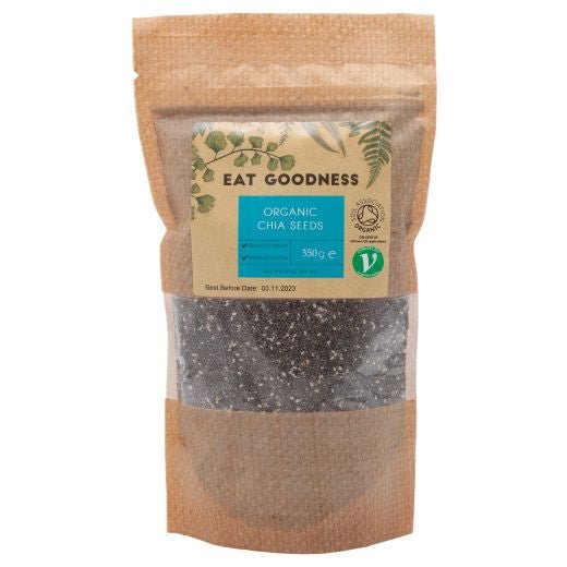 Eat Goodness Organic Chia Seeds - 350GR - Aytac Foods