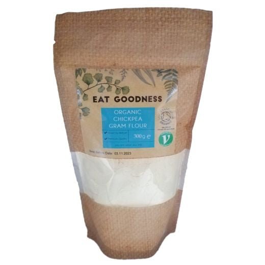 Eat Goodness Organic Chickpea Gram Flour - 300GR - Aytac Foods