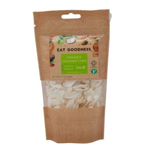 Eat Goodness Organic Coconut Chips - 100GR - Aytac Foods