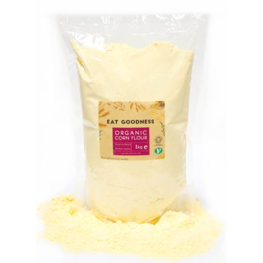 Eat Goodness Organic Corn Flour - 1KG - Aytac Foods
