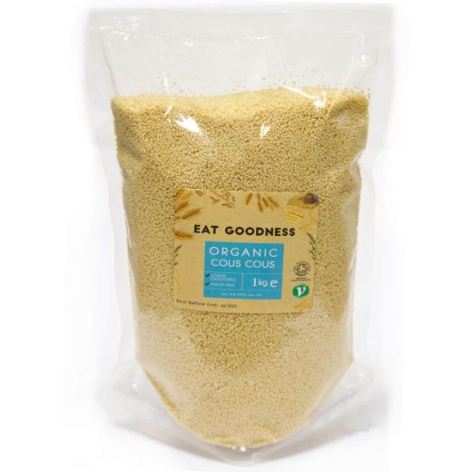 Eat Goodness Organic Couscous - 1KG - Aytac Foods