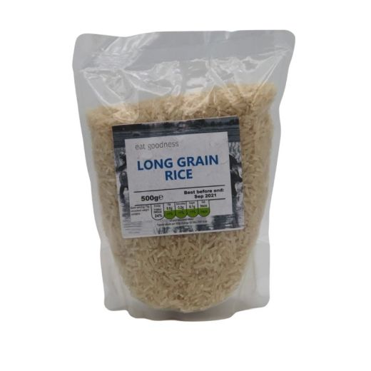 Eat Goodness Organic Long Grain Rice - 500GR - Aytac Foods