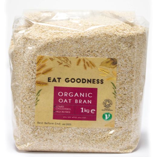Eat Goodness Organic Oatbran - 1KG - Aytac Foods