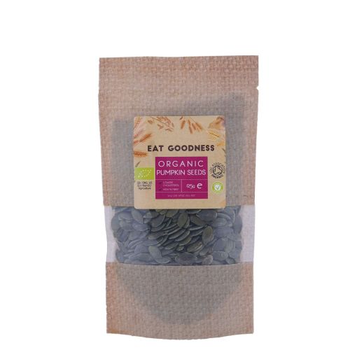 Eat Goodness Organic Pumpkin Seed Kernels - 125GR - Aytac Foods