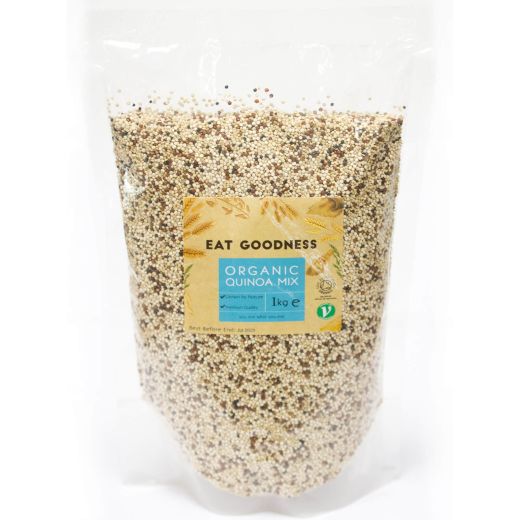Eat Goodness Organic Quinoa Mix - 1KG - Aytac Foods
