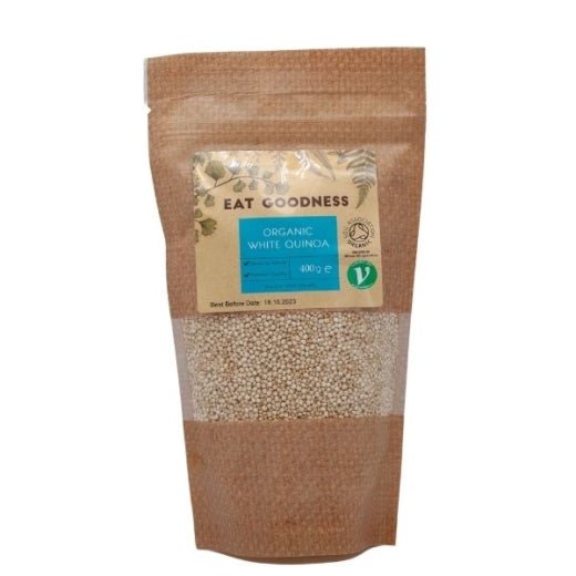Eat Goodness Organic Quinoa White - 400GR - Aytac Foods