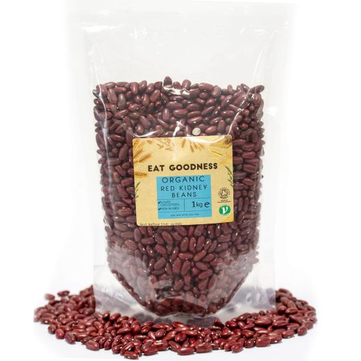 Eat Goodness Organic Red Kidney Beans - 1KG - Aytac Foods