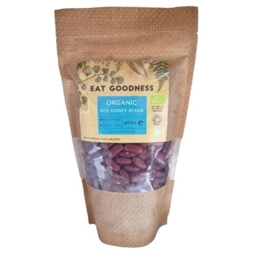 Eat Goodness Organic Red Kidney Beans - 400GR - Aytac Foods
