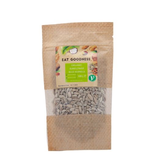 Eat Goodness Organic Sunflower Seed Kernels - 100GR - Aytac Foods